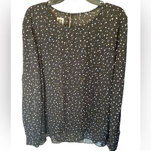 Ladies sheer top XXL Anne Klein